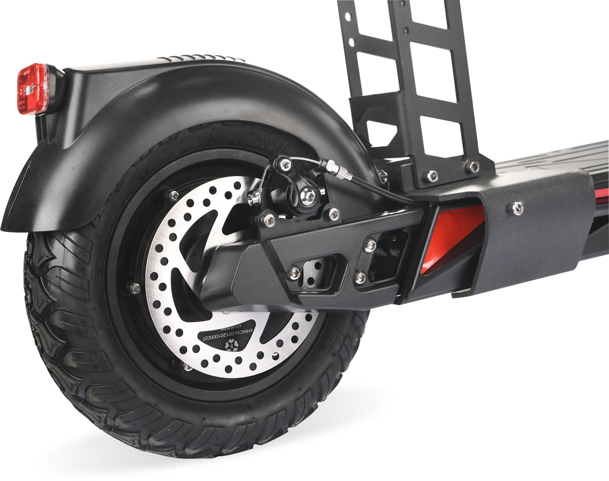 Ram Wheel Pro X Electric Scooter Black 1600W 48V 12 Inch Big Tyres